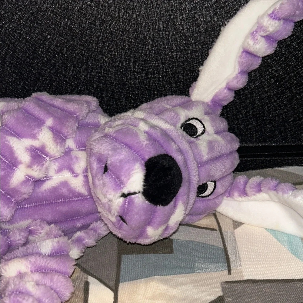 Purple Plush Dog Toy
